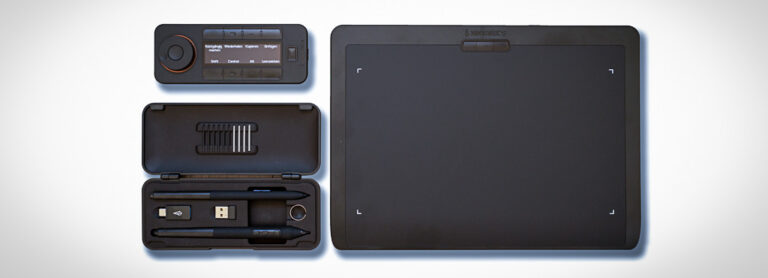 Xencelabs Beitragsbild zeigt Tablet mit Zubehör