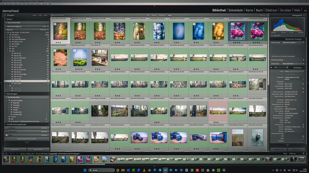 Screenshot zeigt Bewertungssystem im Einsatz